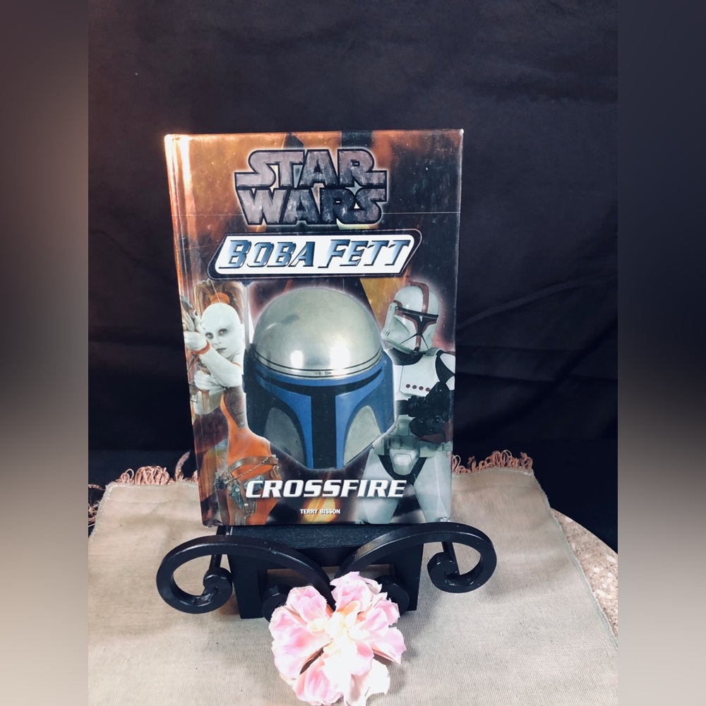 Star Wars Boba Fett Crossfire Hardcover - Blue, Silver & Orange